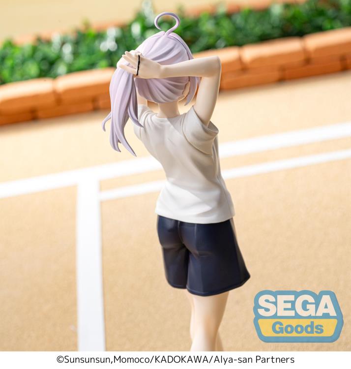 SEGA LUMINASTA FIGURE ALYA (GYM CLOTHES VER.) - ALYA SEGA LUMINASTA FIGURE ALYA (GYM CLOTHES VER.) - ALYA